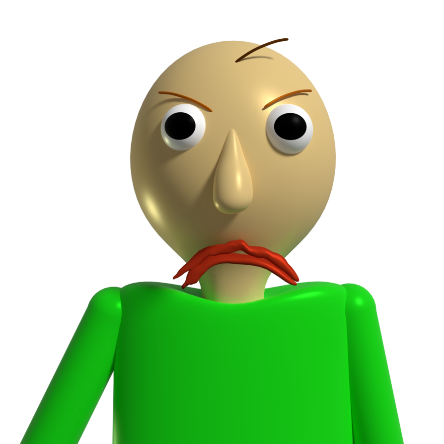 Angry Baldi by PlanktonCumb on DeviantArt