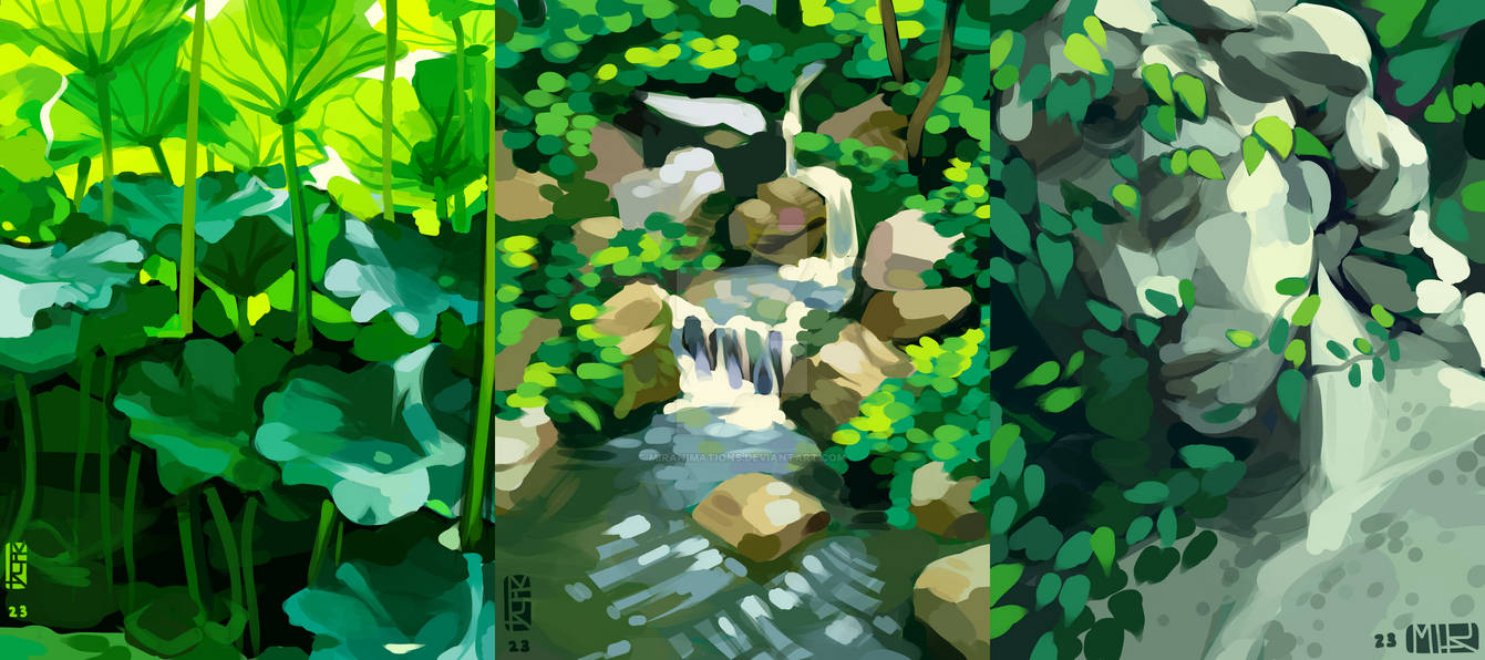 green things by Miranimations on DeviantArt