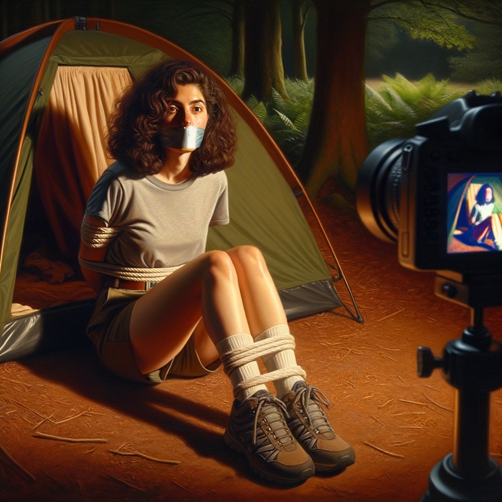 Camping Youtuber Captured by NothingNoneNo-one on DeviantArt