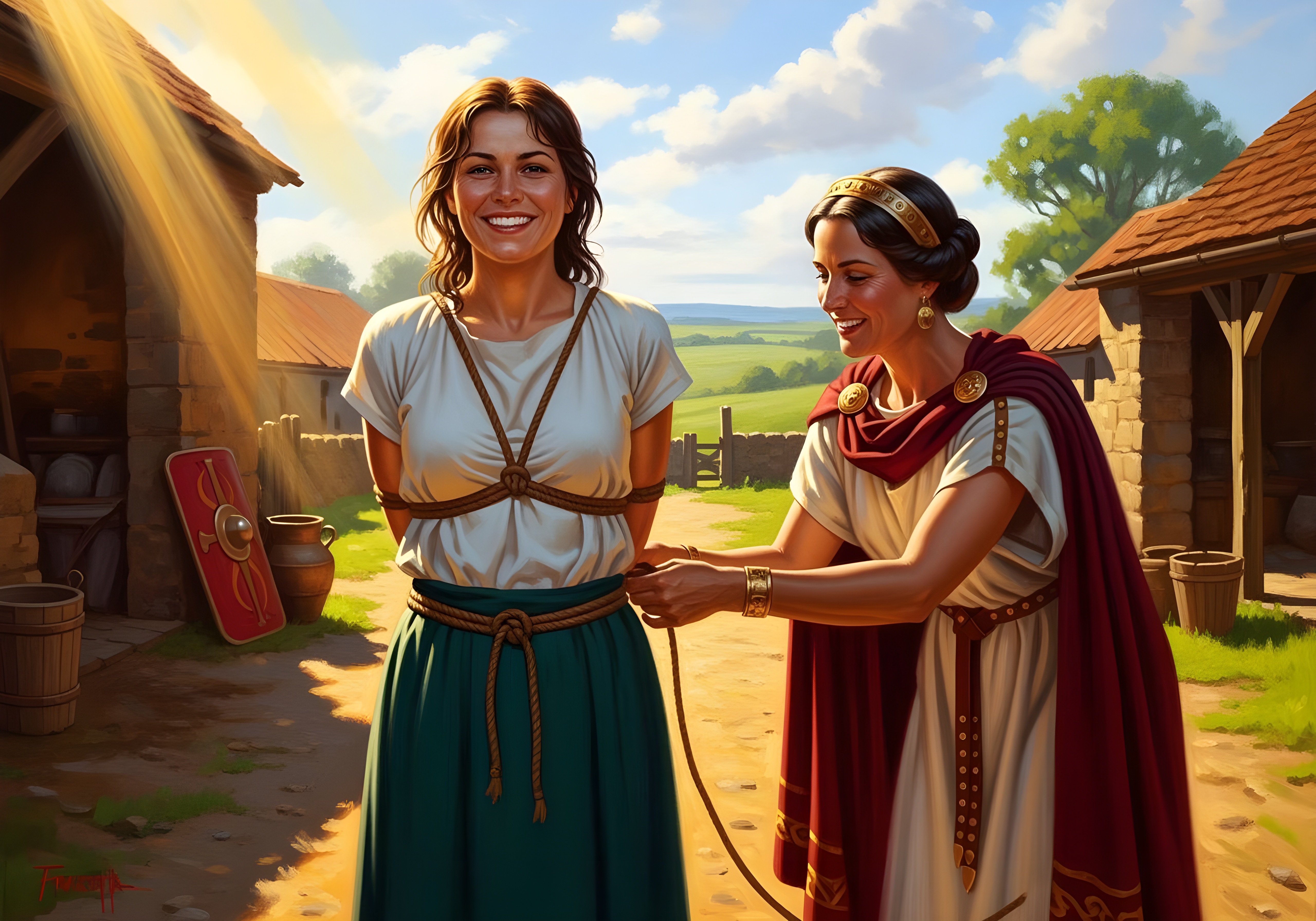 The Romans Liked Tie-Up Games Too by NothingNoneNo-one on DeviantArt