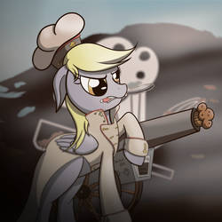 Commission: Skype Profile Pic - Pirate Chef Derpy