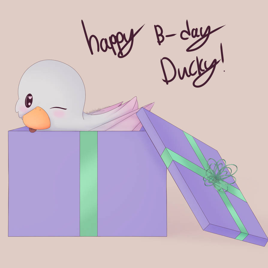Happy birthday Duck by KamikosArt on DeviantArt