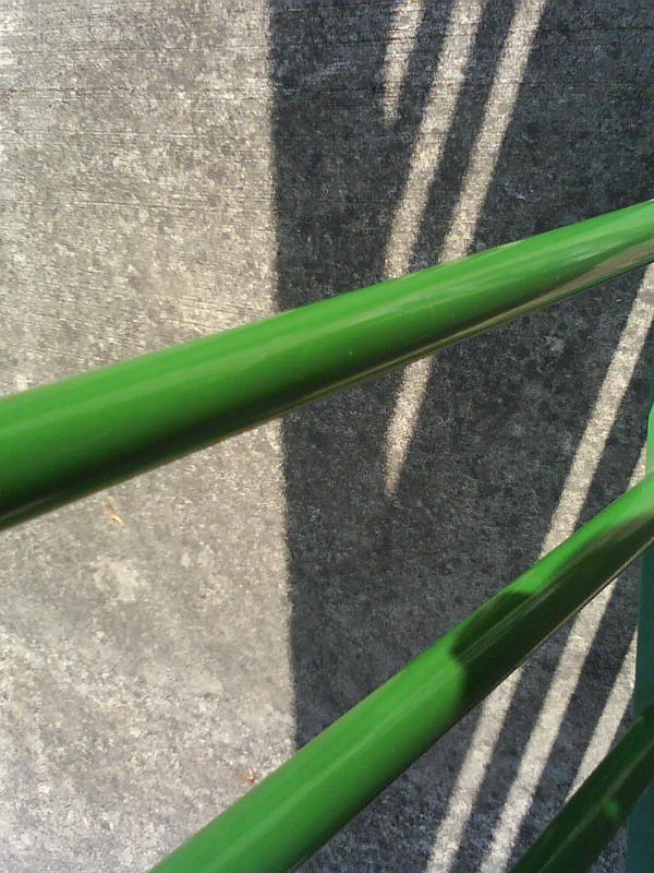 Green railings by mingers on DeviantArt