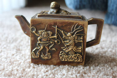 Monkey King Teapot by Ghostexorcist