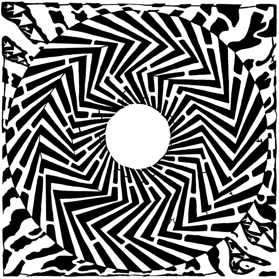 Psychedelic Swirly Maze