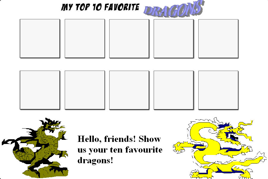 Top Ten Dragons meme