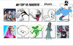 My Top Ten Ghosts by Austria-Man