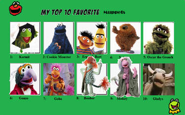 My Top Ten Favourite Muppets