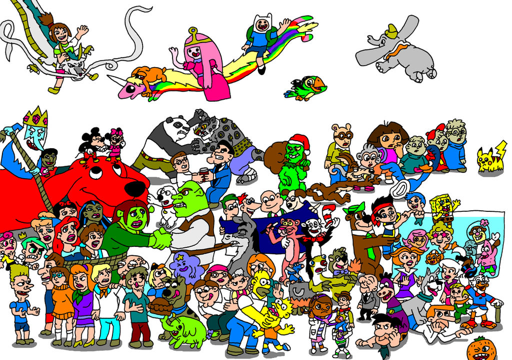 Happy New Year: The best animated movie/show stars by Austria-Man on DeviantArt Happy New Year: The best animated movie/show stars by Austria-Man on DeviantArt