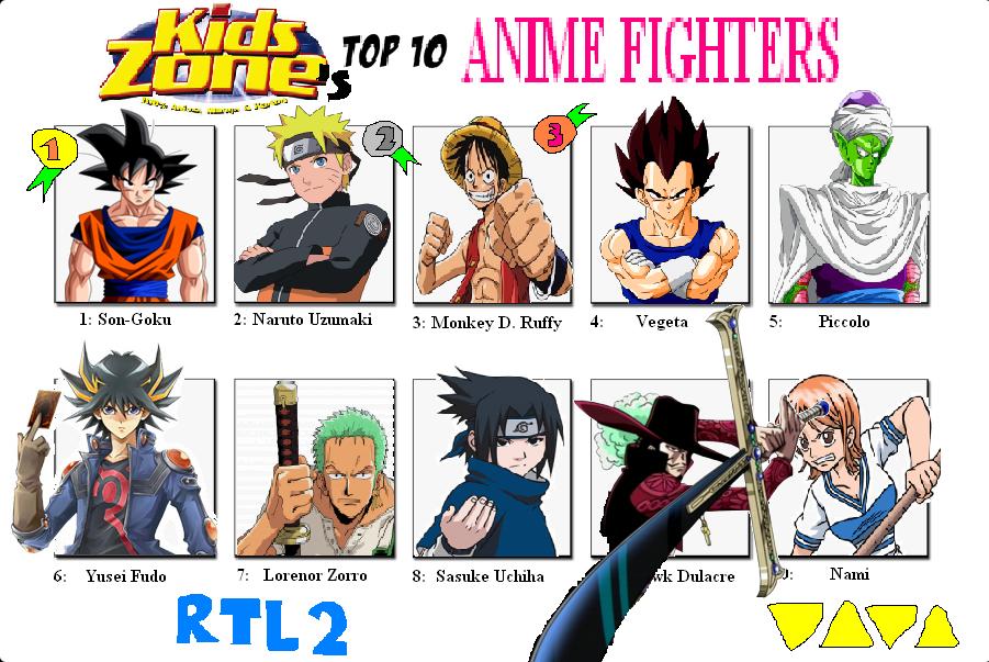 The Greatest Anime Fighters by Austria-Man on DeviantArt