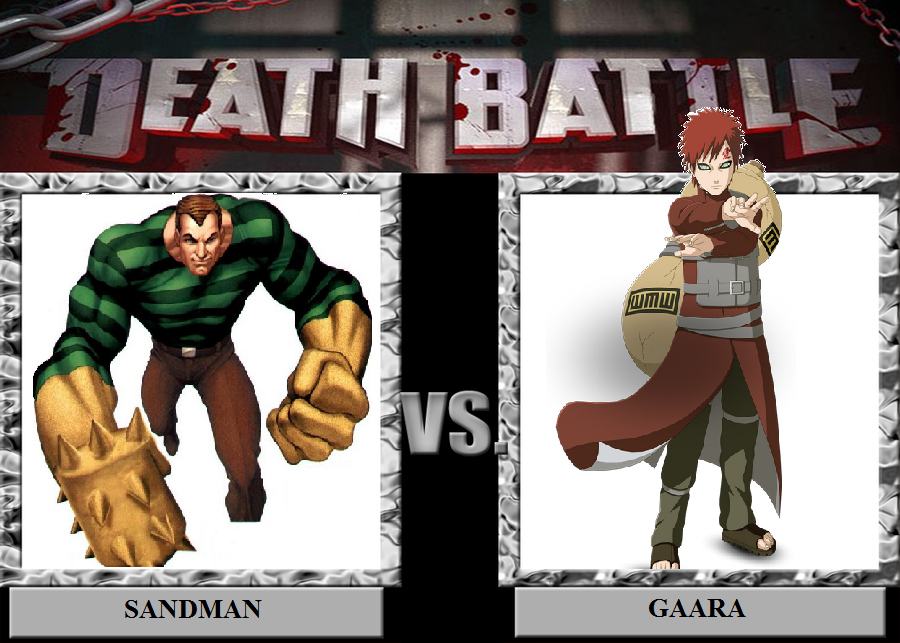 Death Battle: Sandman vs. Gaara