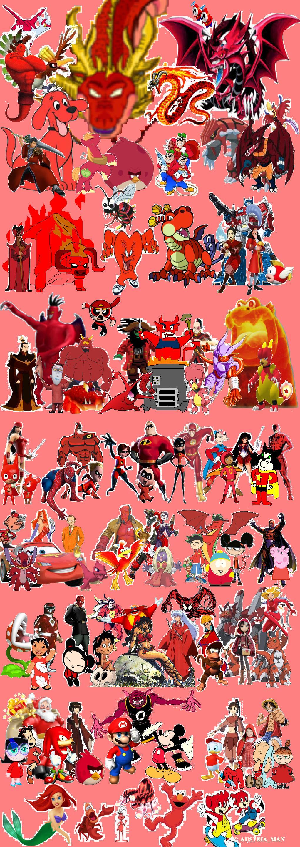 Red Rocks Figures Red rocks! by Austria-Man on DeviantArt