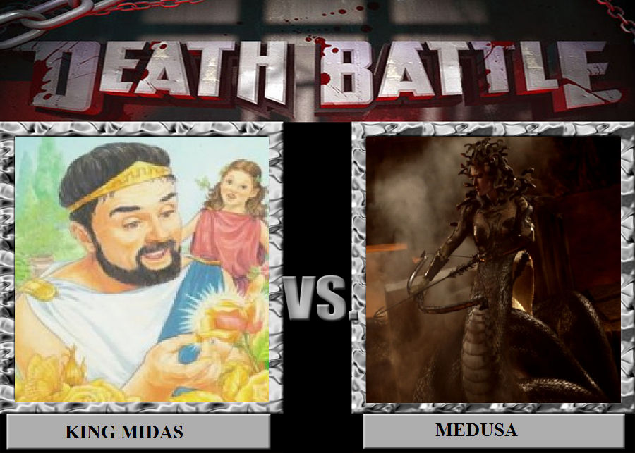 Midas Death Death Battle: King Midas vs. Medusa by Austria-Man on DeviantArt