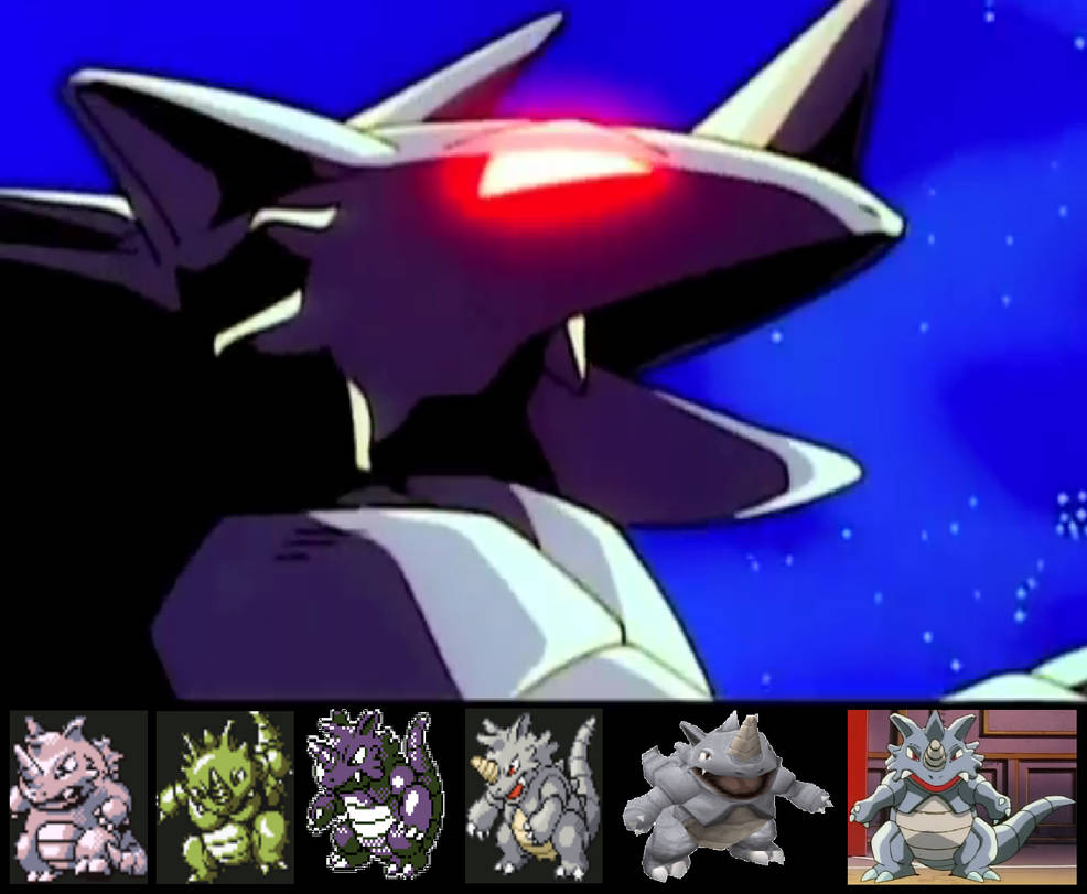 Character Collage: Rhydon by Austria-Man on DeviantArt