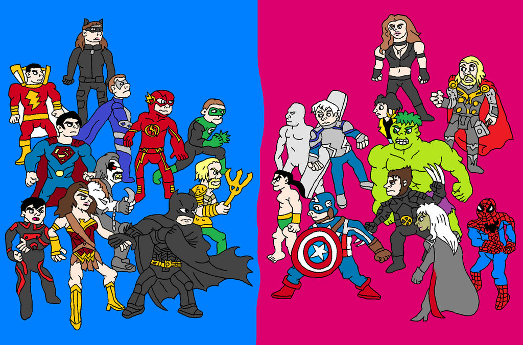 DC vs Marvel (We want the movie!)