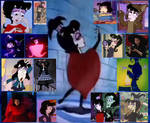 Character Collage: Lydia Deetz by Austria-Man