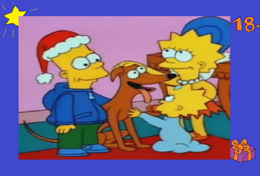18th December: Simpsons Roasting on an Open Fire