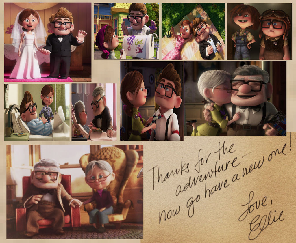 Couple Collage Carl And Ellie By Austria Man On DeviantArt couple-collage-carl-and-ellie-by-austria-man-on-deviantart