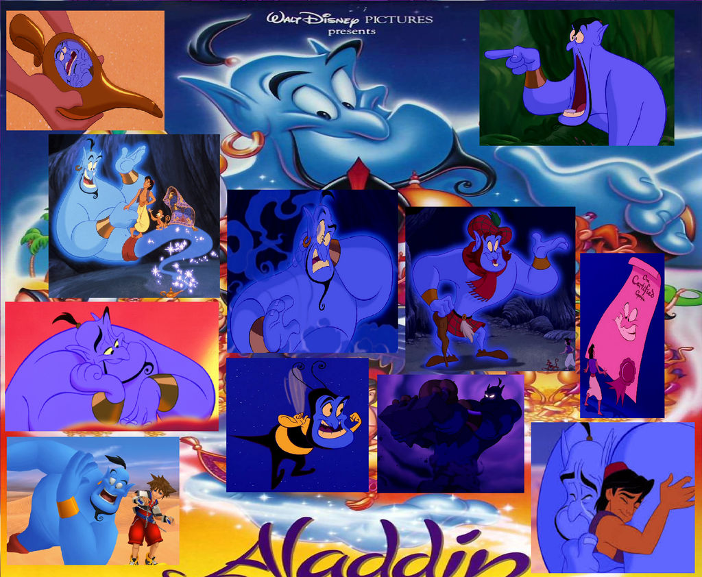 Character Collage: Genie