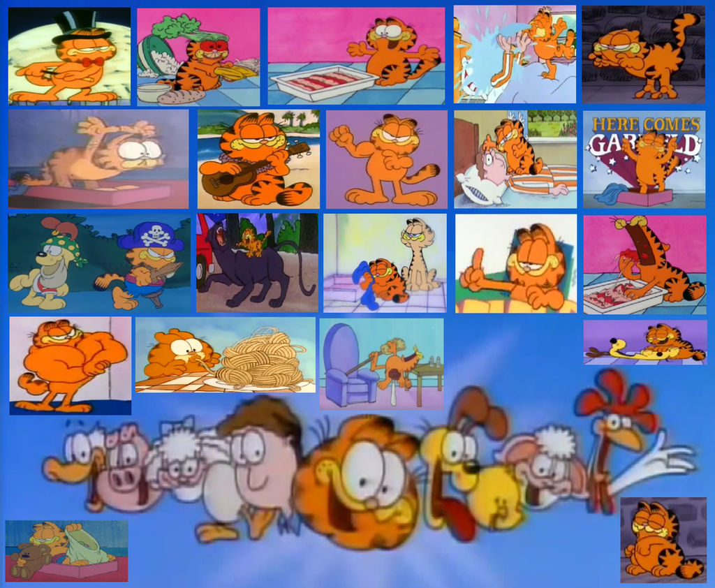 Character Collage: Garfield