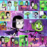 Couple Collage: Beast Boy and Raven