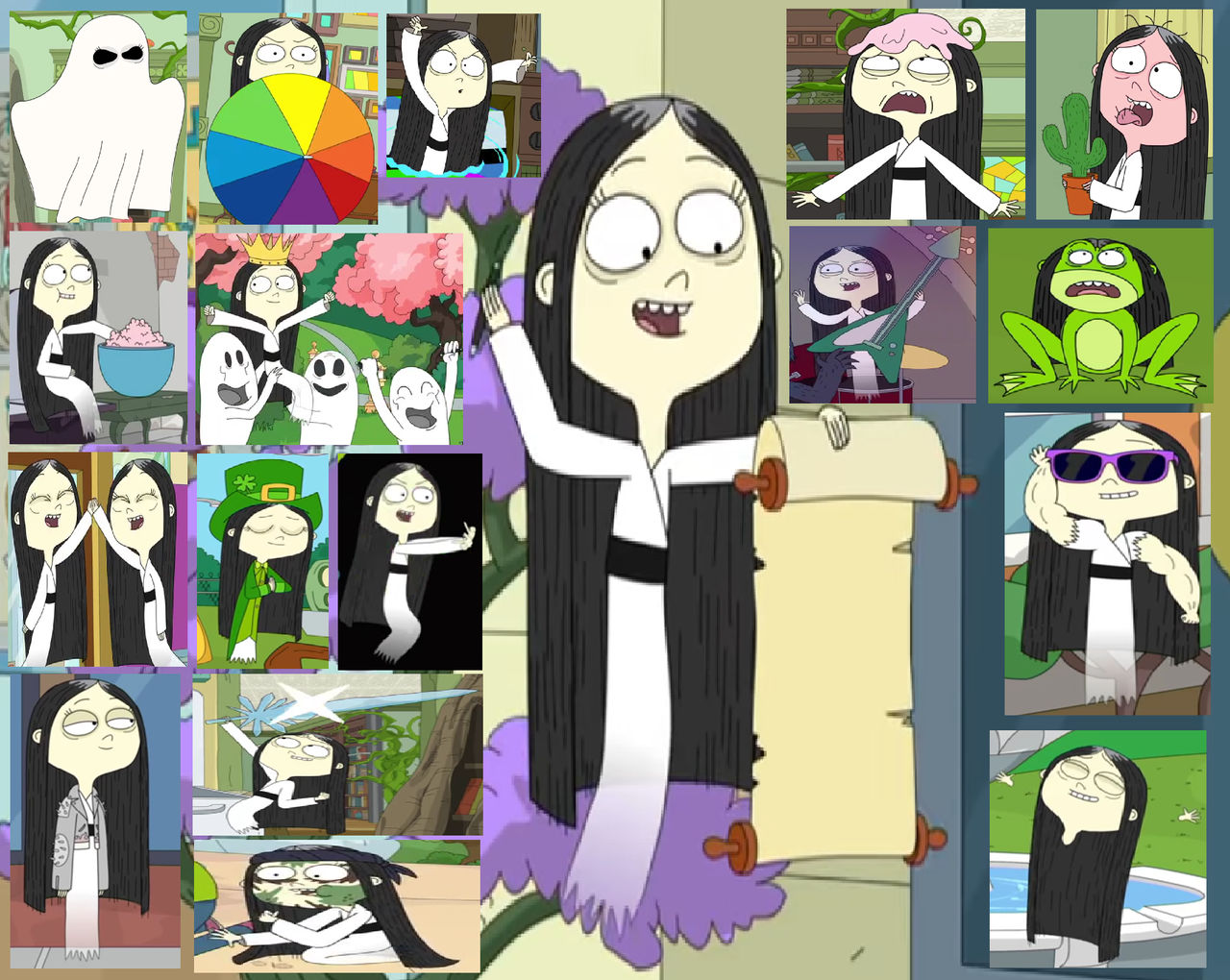 Character Collage: Akiko