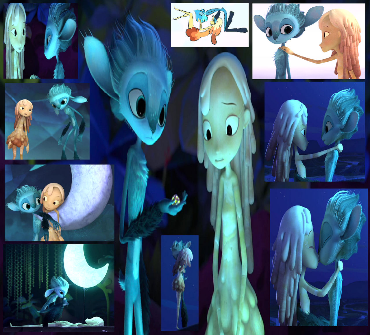 Couple Collage: Mune and Glim