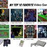 My Top Ten 90's Games