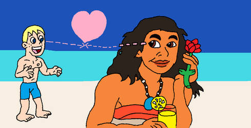 RSAHNP: Tropical Princess at the beach