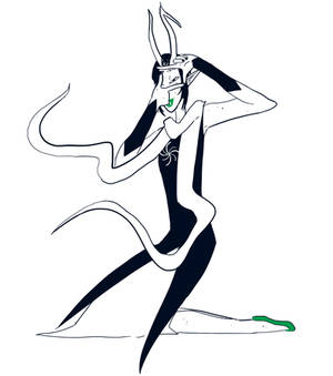 kanaya doing the space player hand thing