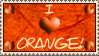 I heart Orange by Zethara