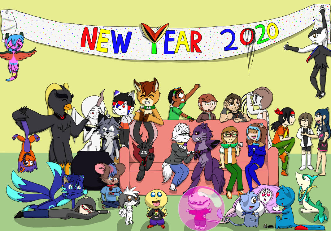 New Year 2020 by AlbinoPachirisu on DeviantArt