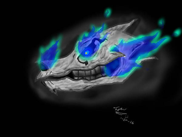 Gaster Blaster from Undertale. by LoZtriforce on DeviantArt