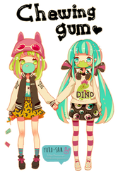 Gumi and Miku