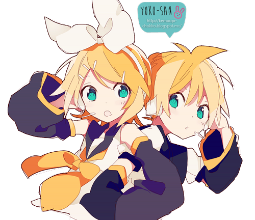 Kagamine Len and Rin