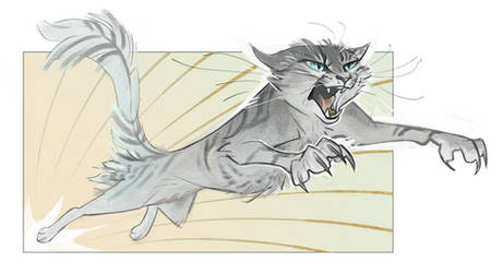 Feathertail but ANGERY