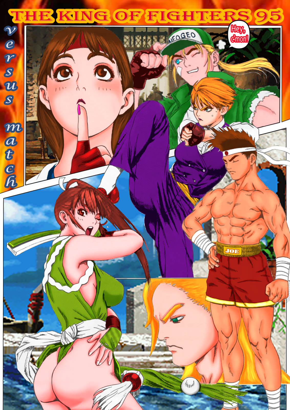 MANGA - King of Fighters Maximum Impact - Page 170 by SakuraSchool on  DeviantArt