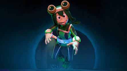 Tsuyu Asui (Anime SFM Poster)