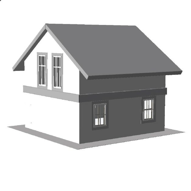 Paper Model of House