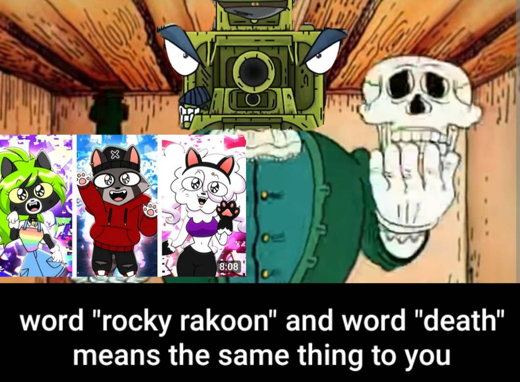 Rocky Rakoon Inappropriate Rocky rakoon meme 2 by mixmelll on DeviantArt