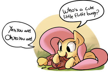 Fluttershy and Buneary