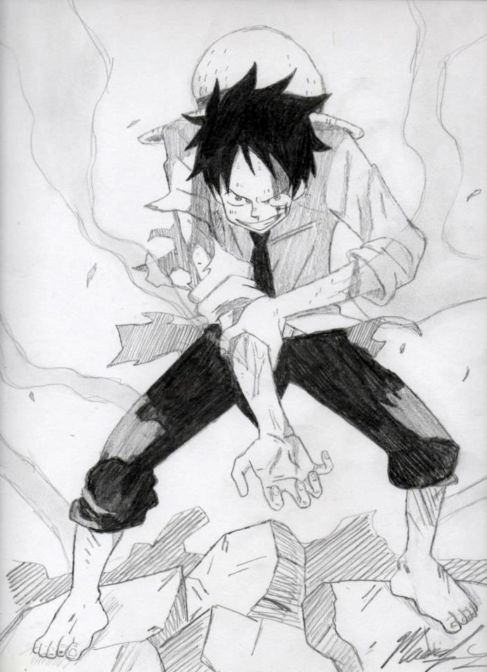 Luffy One Piece By Morris1611 On Deviantart Luffy One Piece By Morris1611 On Deviantart