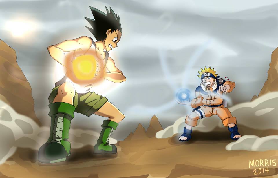 Gon Vs Naruto