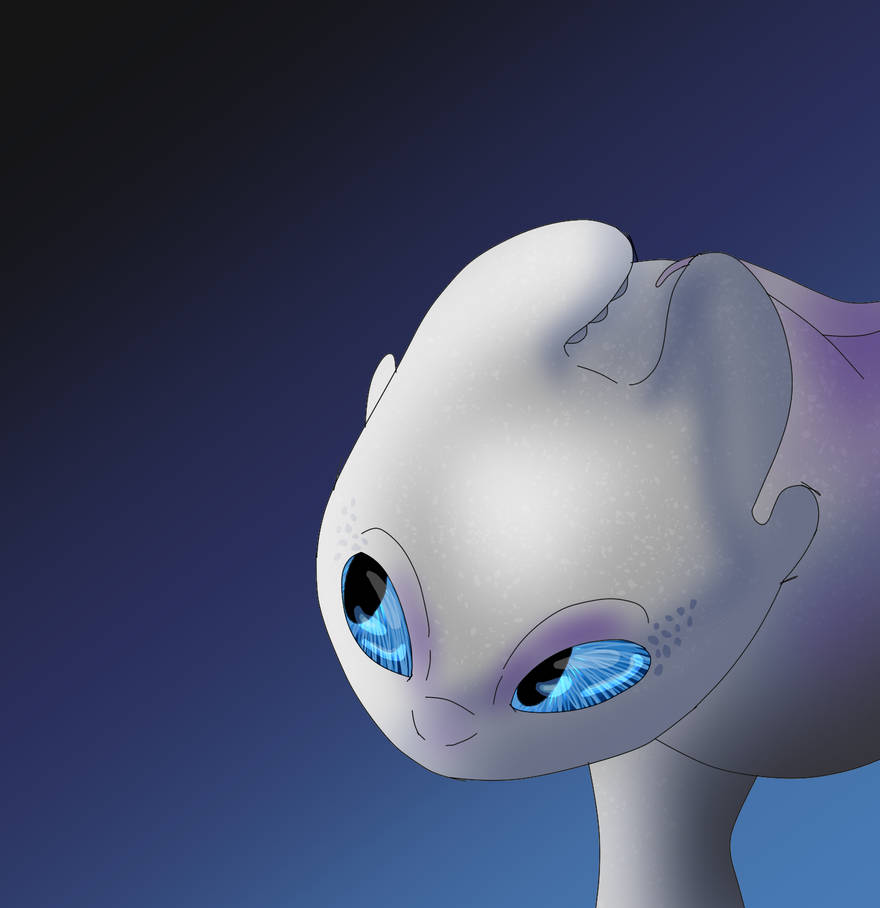 The Light Fury by AimForrest on DeviantArt