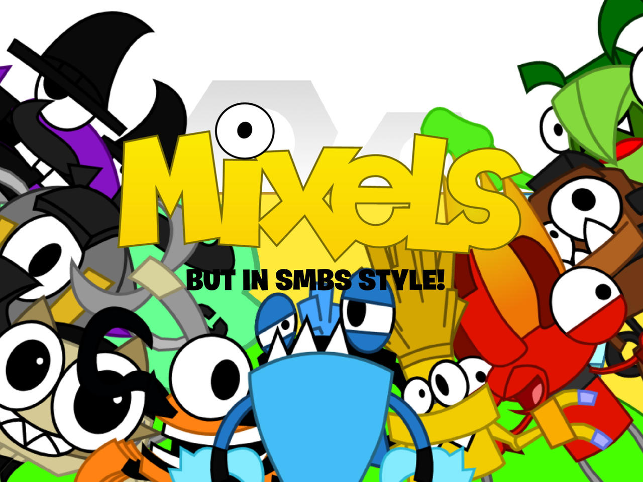 Mxls: Mixels (and the Logo) in SMBS Style! by SMBSArtz on DeviantArt