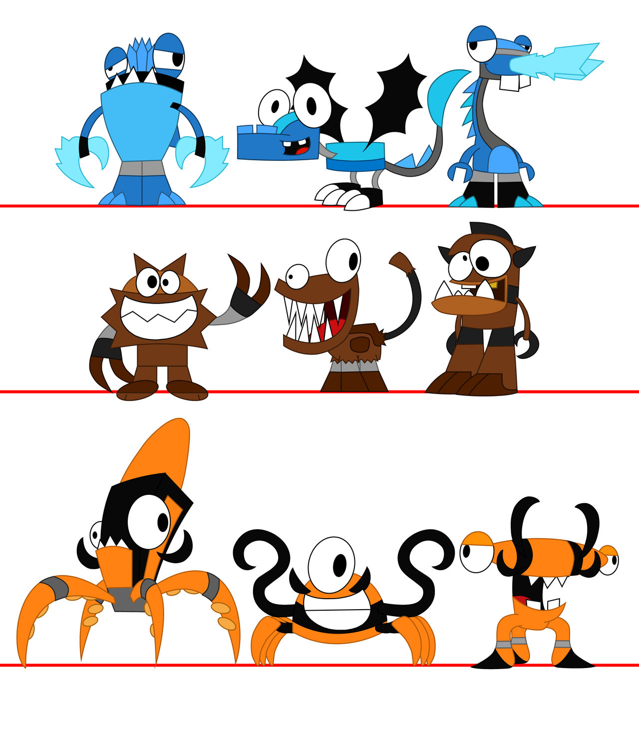 Redesigned SMBS'lized S2 Mixels by SMBSArtz on DeviantArt