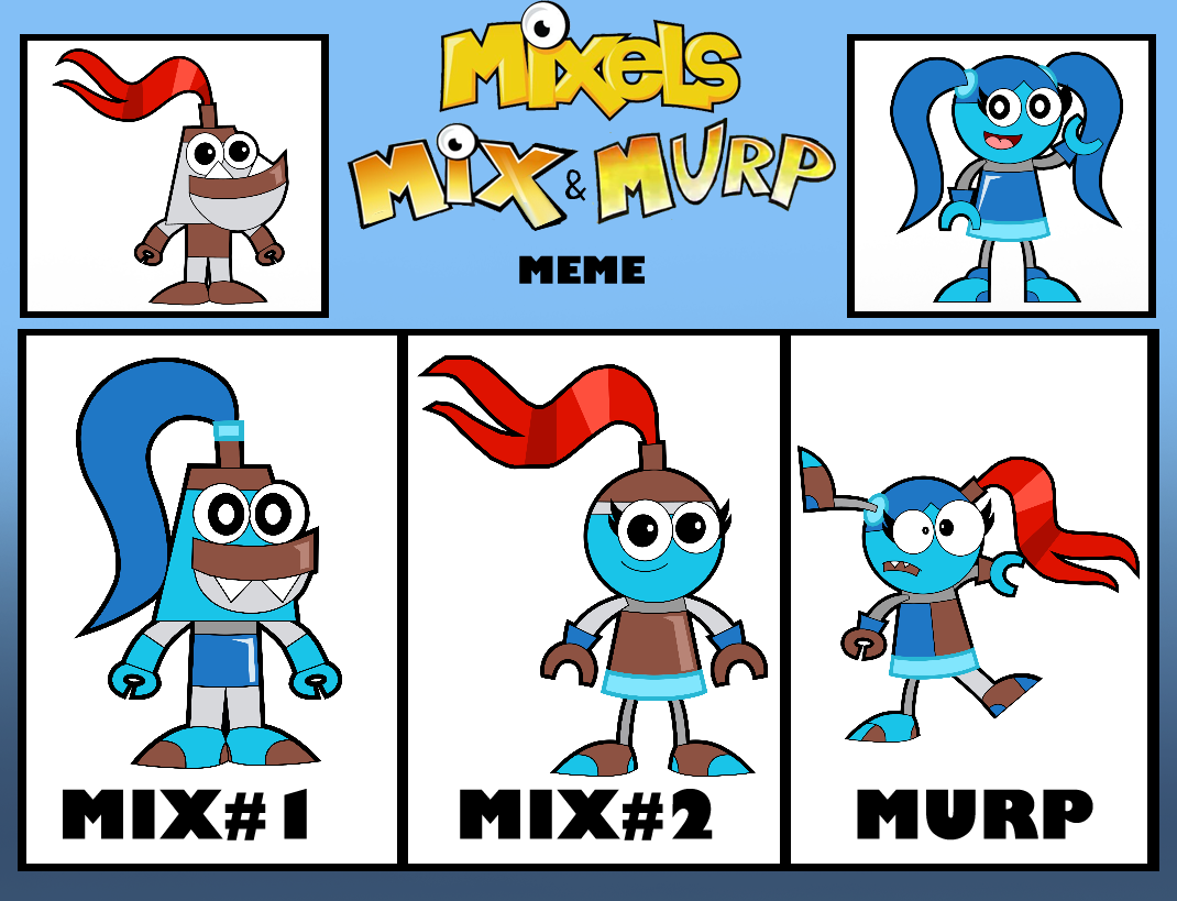 Mixels Murp Romp Deviantart Mxls: Flagget and Blizzy Mix and Murp by SMBSArtz on DeviantArt