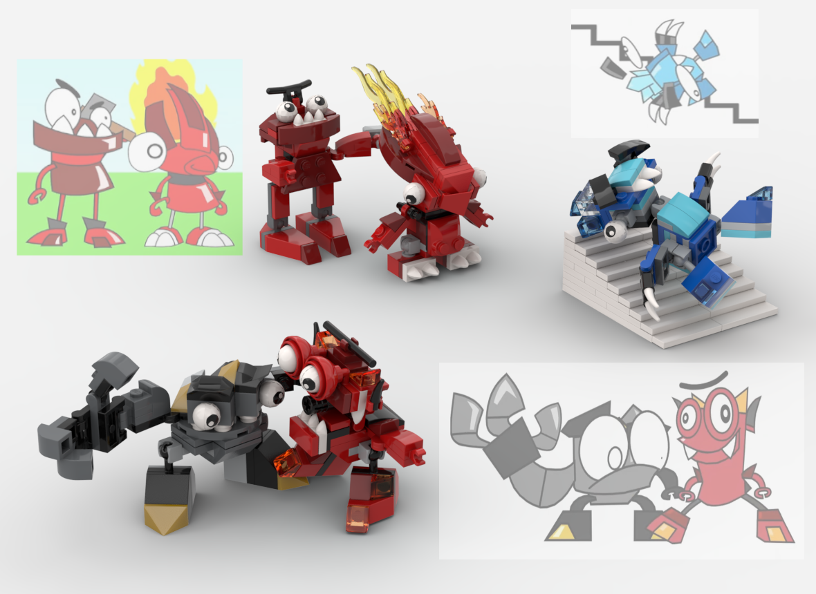 Mxes Prototype The Lego creations of these mixels screenshots! by SMBSArtz on DeviantArt