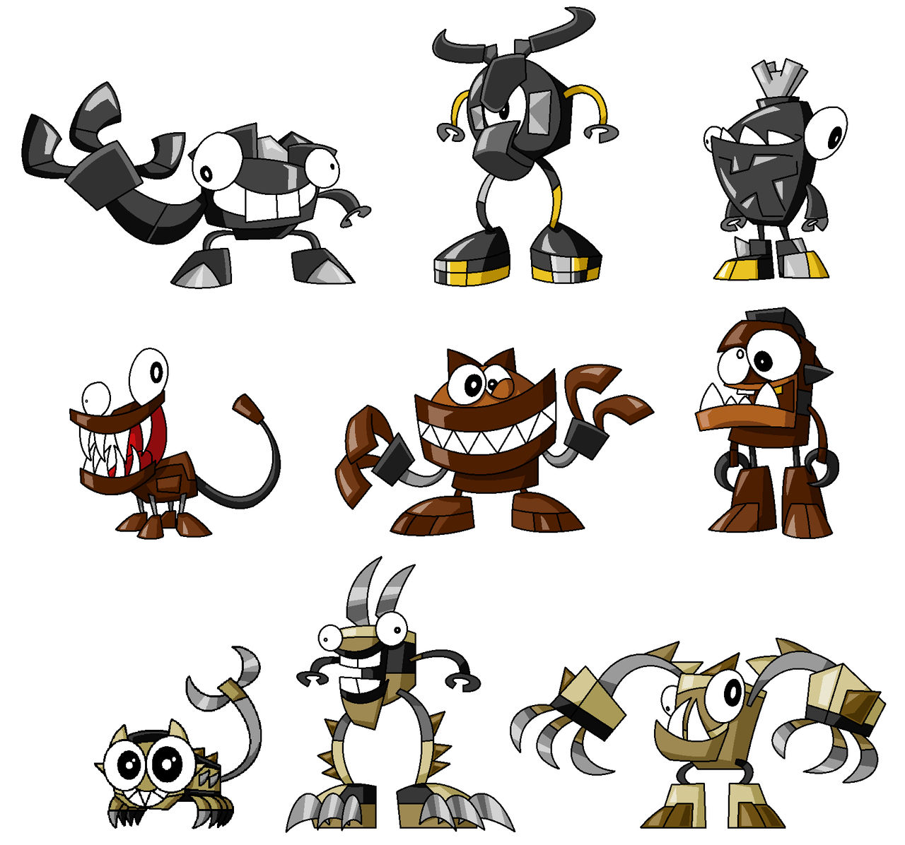 Mixcel Inverted Secondary Mixel Tribes by SMBSArtz on DeviantArt