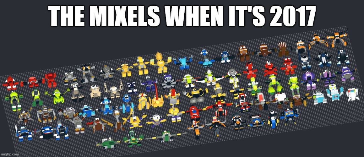 Mixels 2017 The Mixels when it's 2017 by SMBSArtz on DeviantArt